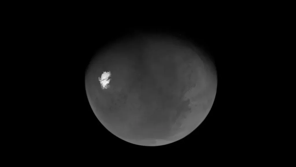 First look at nearly a full Mars captured by NASA's Psyche