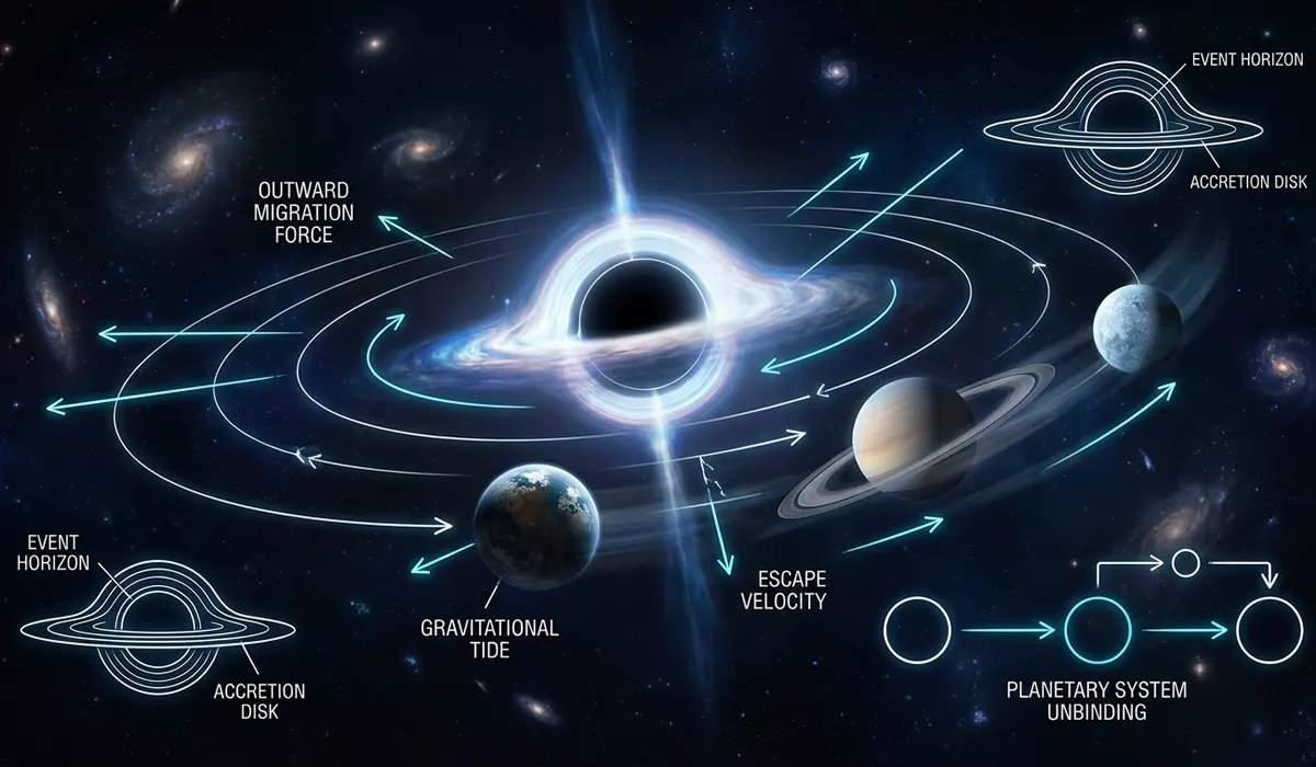 Scientists Found Exoplanets May Form Near Black Holes